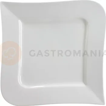 Talíř Porcelánový mělký talíř 31 x 31 cm | AMBITION, Fala