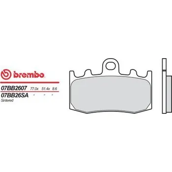 Brzda pro motocykl Přední brzdové destičky Brembo BMW 1200 R 1200 ST 2006 - směs 07