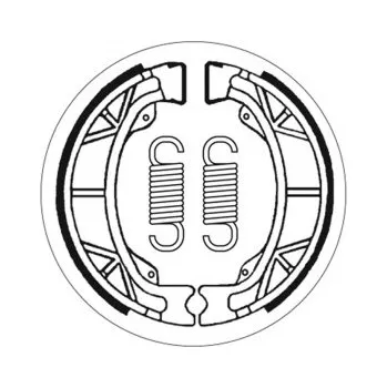 Brzda pro motocykl Přední brzdové destičky SBS Kymco DJW 50 1994 - 1997