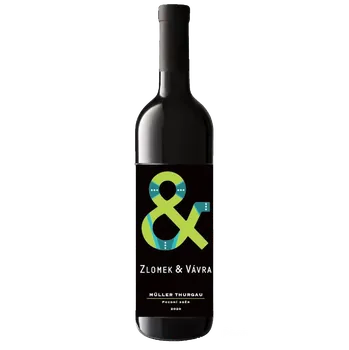 Müller Thurgau 2020, pozdní sběr, Víno Zlomek & Vávra, suché