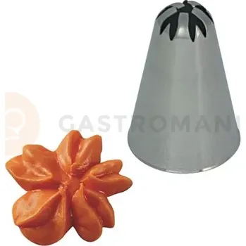 Výroba svíčky Cukrářská špička Květina, sada 5 ks - 30x45x10 mm - BX7020 | MARTELLATO, Flower & Petals Nozzles