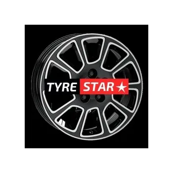 Alu kolo RIAL Transporte 6x16 5x118 ET68 diamant-schwarz frontpoliert