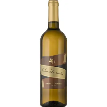 Víno Rulandské modré 2020, zemské víno, Šebestovo vinařství, suché