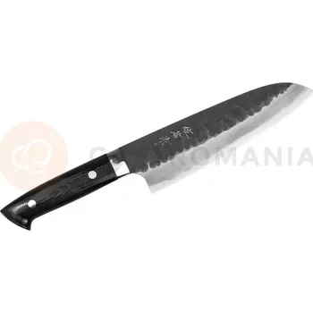 Kuchyňský nůž Ručně kovaný nůž Santoku, 18 cm | TAKESHI SAJI, Super Aogami