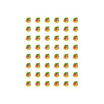 Jedlá dekorace na dort ZVONKY 2 s71