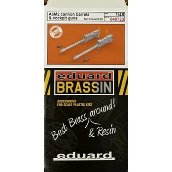 Plastikový model BRASSIN 1/48 A6M2 cannon barrels&cockp.guns PRINT