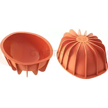Kuchyňská sůl Forma na moučníky a dorty SFT328 NOCCIOLONE 24x18,7x9,6 cm | SILIKOMART, Uniflex