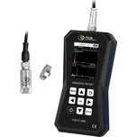Přístroj k měření vibrací PCE-VT 3900, měří vibrace, s režimem FFT a záznamníkem dat