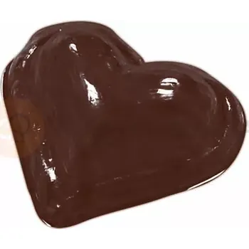 Čokoládová tyčinka Forma na čokoládu - srdce, 14 ks, 29x29x14 mm - 90-1005 | MARTELLATO, Choco Light