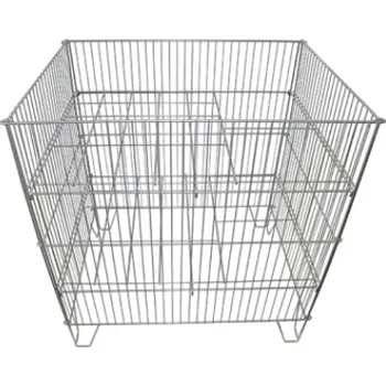 Odpadkový koš Drátěný sklapovací koš K1 na hadice