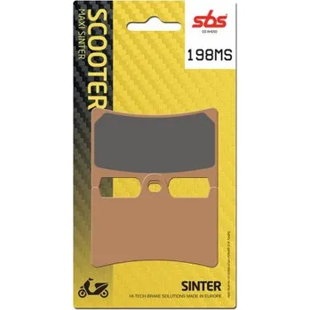 Brzda pro motocykl Přední brzdové destičky SBS Yamaha XP 500 TMAX Tech Max 2011 směs MS