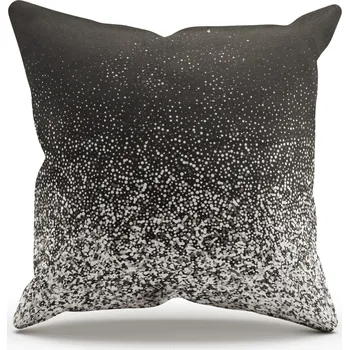 Polštář Milujeme Kameny Povlak na polštář - abstraktní vzor - černo-bílý 83167