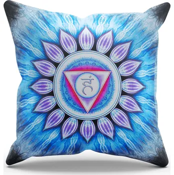 Polštář Milujeme Kameny Povlak na polštář - 5. čakra 21063