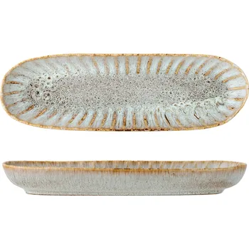 Barevná kameninová servírovací miska Bloomingville Fleur 37,5 cm