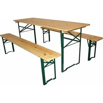 Zahradní sestava Pivní set BAVORD 200x50cm PREMIUM