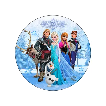 Jedlá dekorace na dort FROZEN parta, VARIANTA Jedlý papír 437