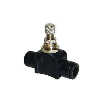 Ventil zpětný škrtící ventil, připojení 4 mm, průtok 140 [Nl/min], MV34-04-U