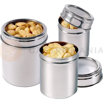 Nádoba na led Nerezová nádoba s průhledným víkem, 4,5 l, s průměrem 175 mm | CONTACTO, 1119/170