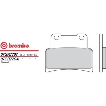 Motodíl Přední brzdové destičky Brembo Aprilia 750 DORSODURO ABS 2009 - 2016 směs 07