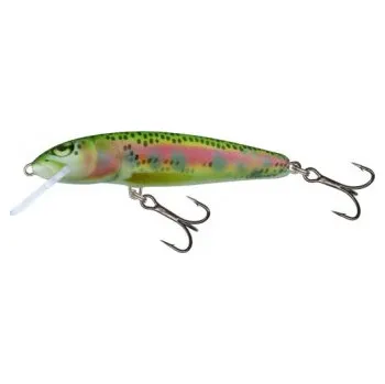 Umělá nástraha Wobler SALMO Minnow F 6cm barva RBT - plovoucí