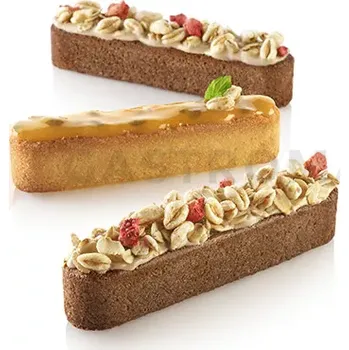 Kuchyňská sůl Silikonová forma 600x400 mm SQ078 Fashion Cake, 32x 80 ml, 130x25x25 mm | SILIKOMART, 60x40 Sessanta Quaranta
