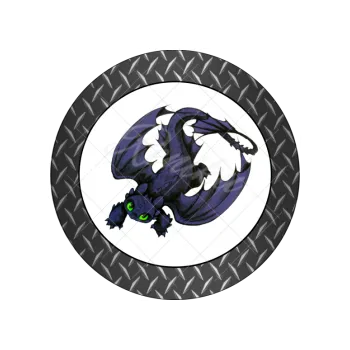 Jedlá dekorace na dort BEZZUBKA leze, VARIANTA Jedlý papír 1147