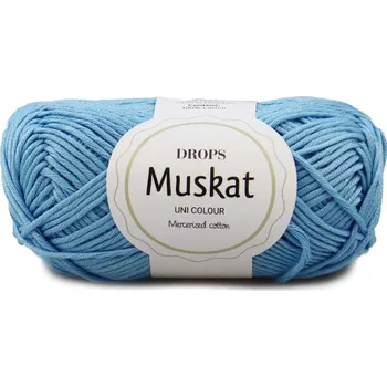 Příze Drops Muskat 02 světlá modrá