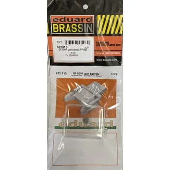 Plastikový model BRASSIN 1/72 Bf 109F gun barrels PRINT (EDU)