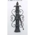 Kovaná vývrtka na víno na zeď model 3028