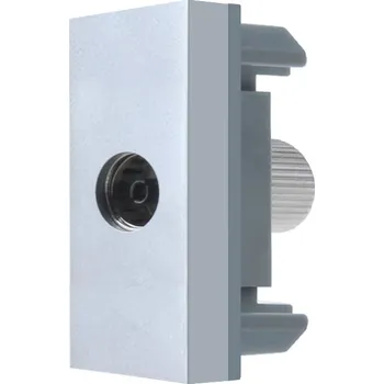 Elektrická zásuvka WELAIK zásuvka polomodul TV -1 šedá