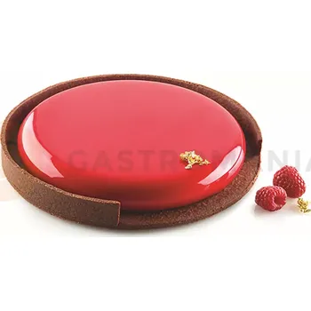 Výroba svíčky Sada forem na koláče - prsten 190 mm + silikonová forma | SILIKOMART, Kit Tarte Ring Round
