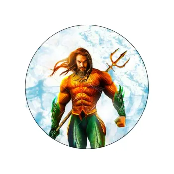 Jedlá dekorace na dort AQUAMAN, VARIANTA Jedlý papír 951