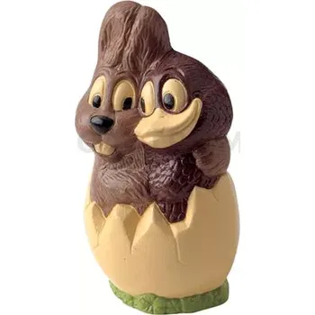 Čokoládová tyčinka Forma na 3D figurky - Zajíček a kačenka ve vajíčku, 2 ks, 170 mm - MAC720S | MARTELLATO, 3D Easter