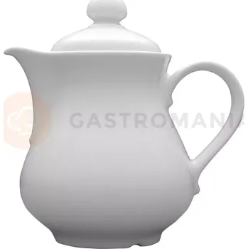 Čajník z bílého porcelánu 0,82 l | LUBIANA, Wersal