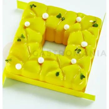 Kuchyňská sůl Silikonová forma na 3D dezert - 150x150x55 mm, 1000 ml - KE037S | PAVONI, Square