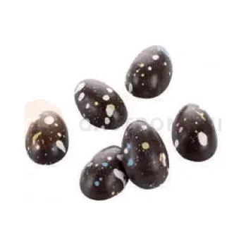 Výrobník cukrové vaty Forma na pralinky a čokoládky - Velikonoční vajíčko, 18x 20x37x13 mm - 902008 Easter egg | SILIKOMART, EasyChoc