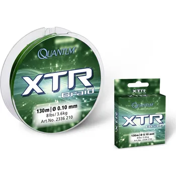 QUANTUM - Šňůra XTR - 130m / 0,12mm / 4,5kg