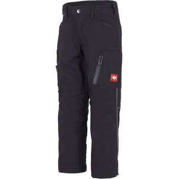 montérky e.s.vision kalhoty do pasu dětská e.s.vision velikost 98/104 černá