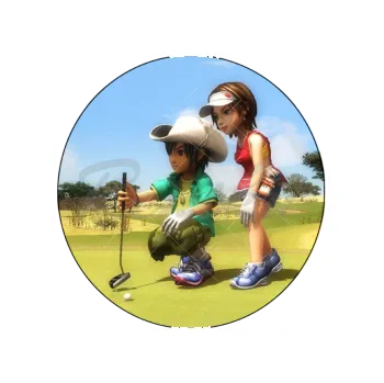 Jedlá dekorace na dort GOLF, VARIANTA Jedlý papír 338