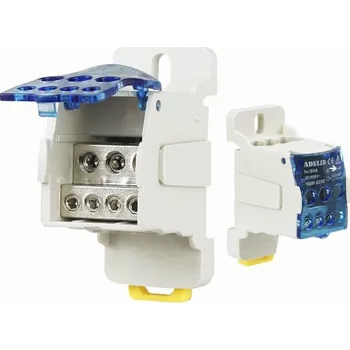Jistič Adelid Hlavní distribuční můstek BRG 80A, na Din lištu BRG80A