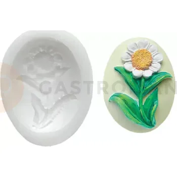 Kuchyňská sůl Forma na cukrovou hmotu SLK 063 - sedmikráska, 53x40 mm | SILIKOMART, Sugarflex Flower