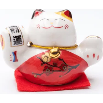 Milujeme Kameny Maneki neko - mávající kočička - Yoshi - feng shui 827