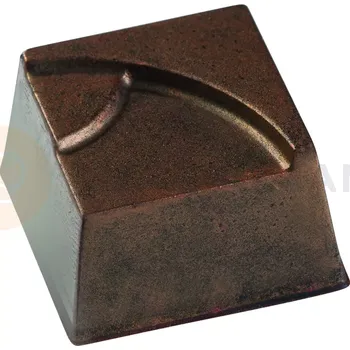 Čokoládová tyčinka Polykarbonátová forma na pralinky a čokoládu, hranaté- 30 ks x 7g, 25x25x15 mm - MA1968 | MARTELLATO, Modern