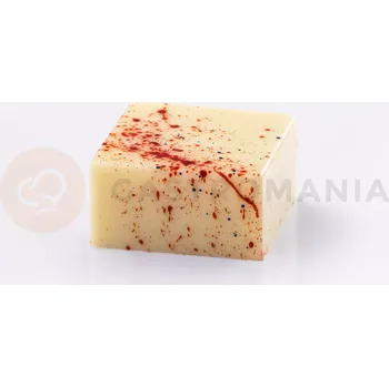 Čokoládová tyčinka Polykarbonátová forma na pralinky a čokoládu, hranaté - 24 ks x 9g, 25x25x13 mm - MA1980 | MARTELLATO, Modern