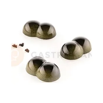 Čokoládová tyčinka Tritanová forma na pralinky - bublinky, 24 ks x 8 ml - Bolla-P | SILIKOMART, Chocado