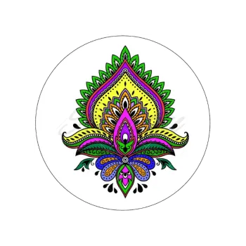 Jedlá dekorace na dort MANDALA, VARIANTA Jedlý papír 595