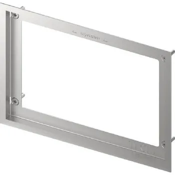 Splachovací tlačítko Tece TECEnow - Montážní rámeček pro ovládání splachování zapuštěných do obkladu, lesklý kov 9240645