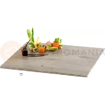 Tác z melaminu, imitace dřeva GN 1/1 | APS, Driftwood