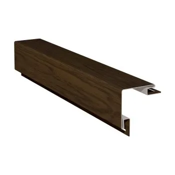 Obklad Rohový profil WOOD SIDING SV-12 - 64 ořech /3,05 m