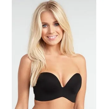 Podprsenka podprsenka Ultimate Strapless WB032D Wonderbra černá 75C černá